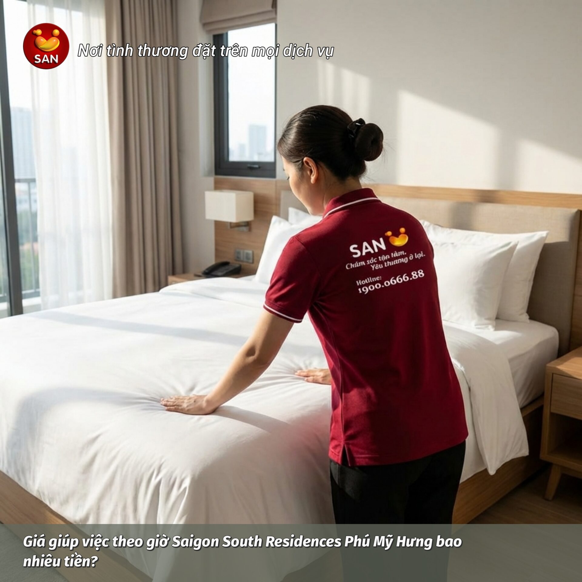 How much does hourly maid service cost in Saigon South Residences, Phu My Hung?