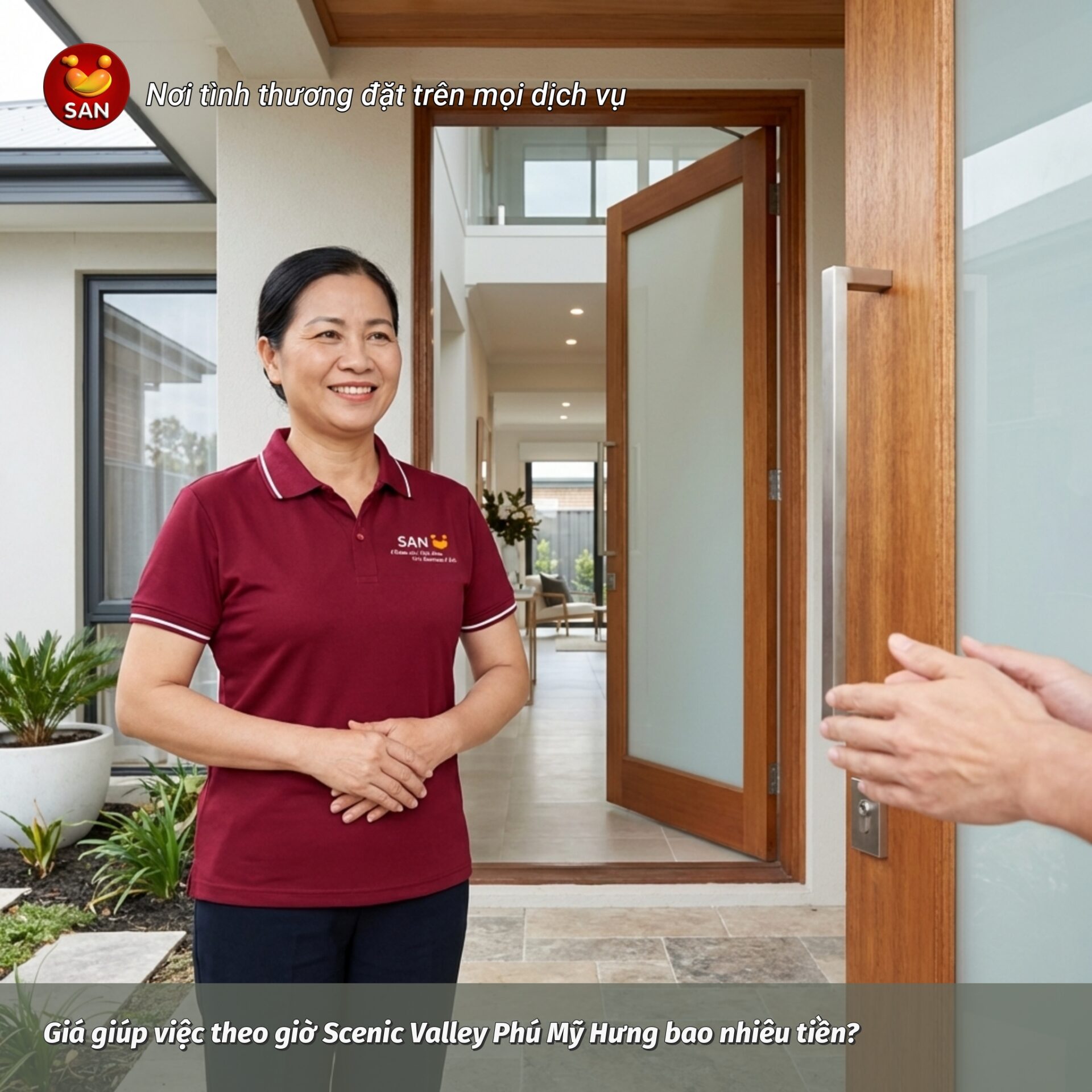 How much does hourly maid service cost in Scenic Valley, Phu My Hung?