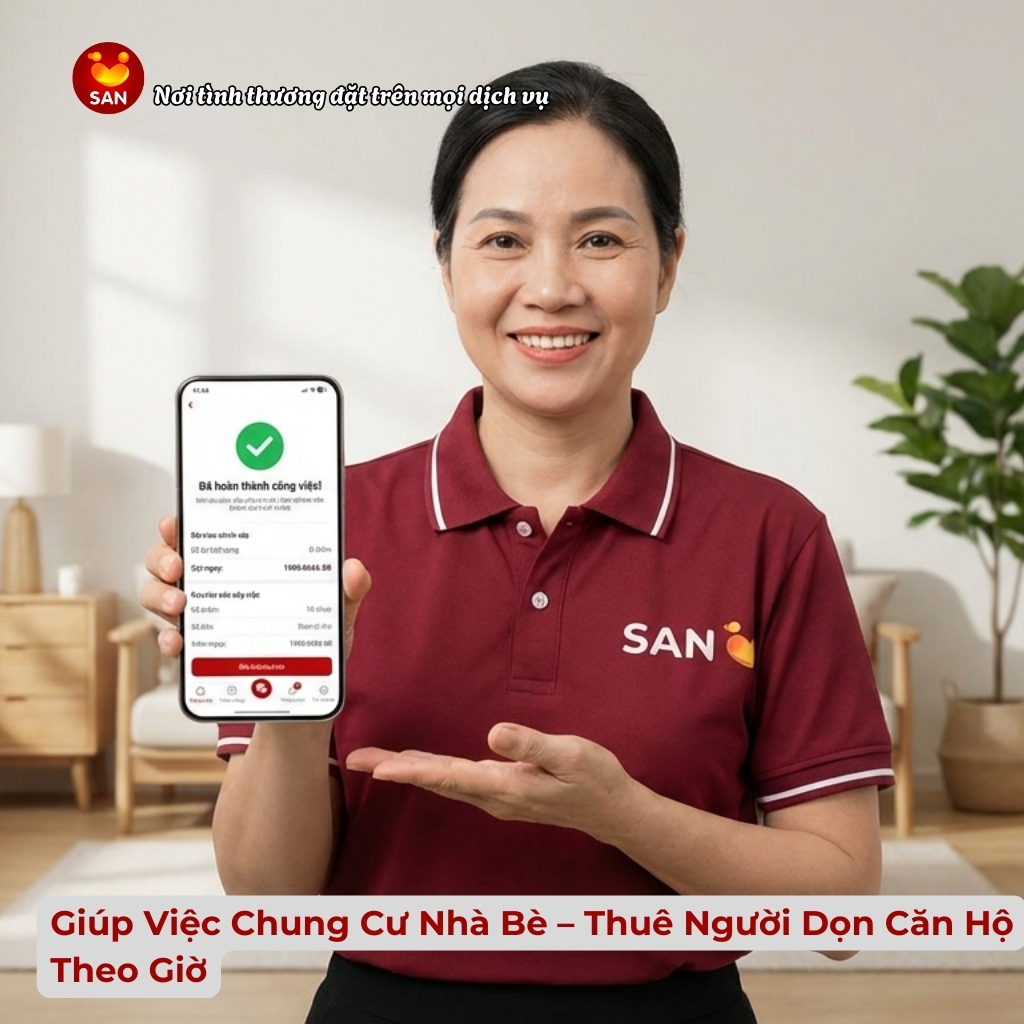 giúp việc chung cư Nhà Bè