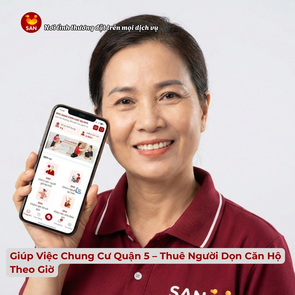 giúp việc chung cư Quận 5