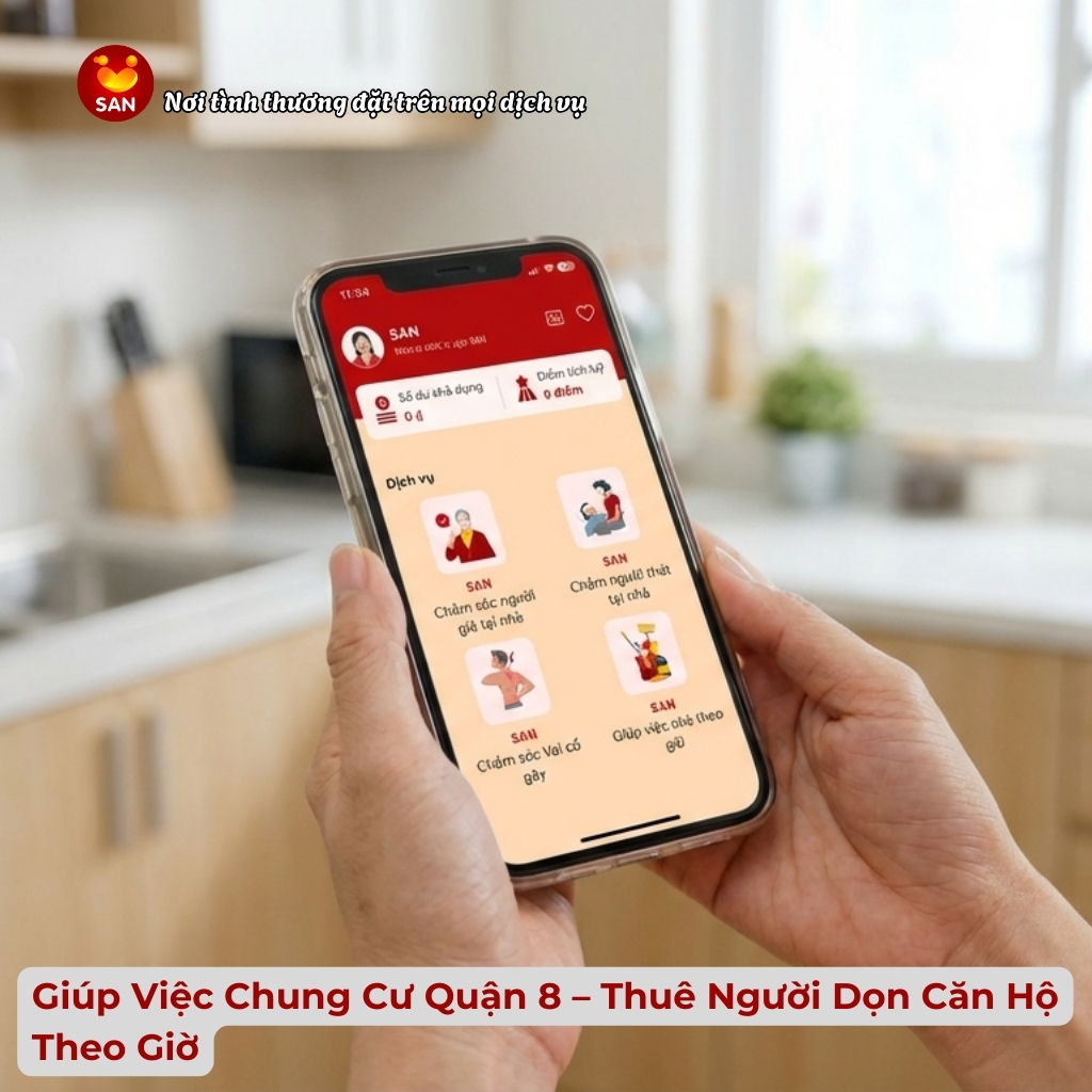 giúp việc chung cư Quận 8