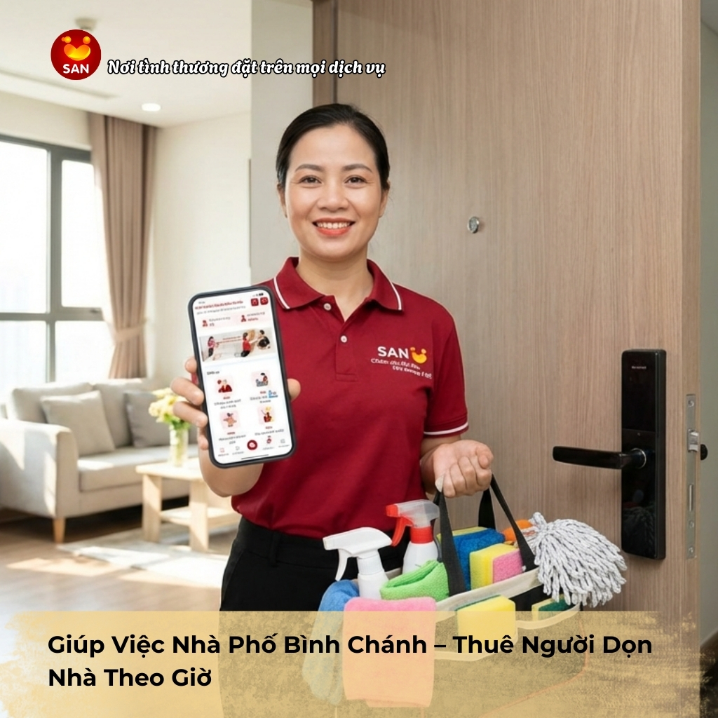 giúp việc nhà phố Nhà Bè