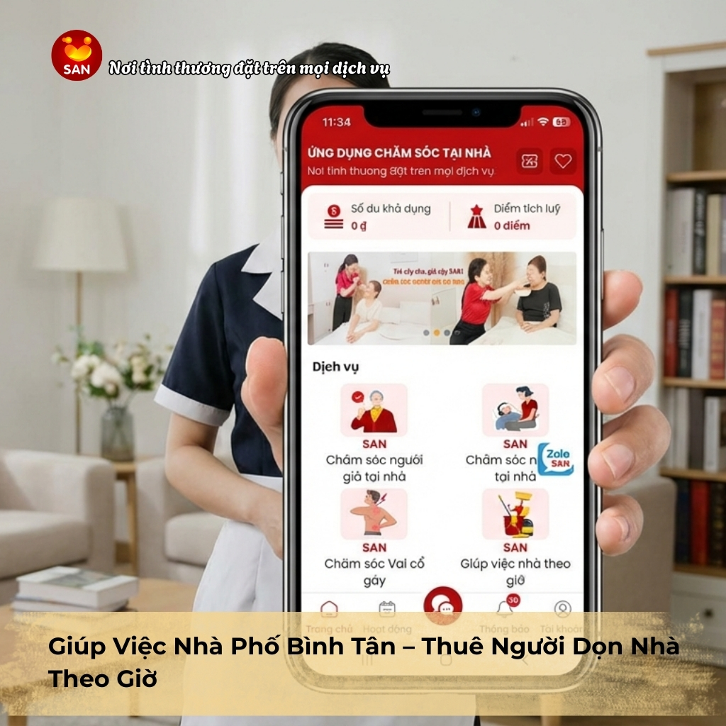 Giúp việc nhà phố Bình Tân