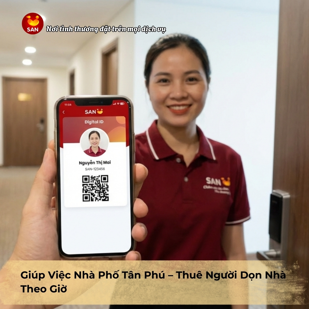 Giúp việc nhà phố Tân Phú