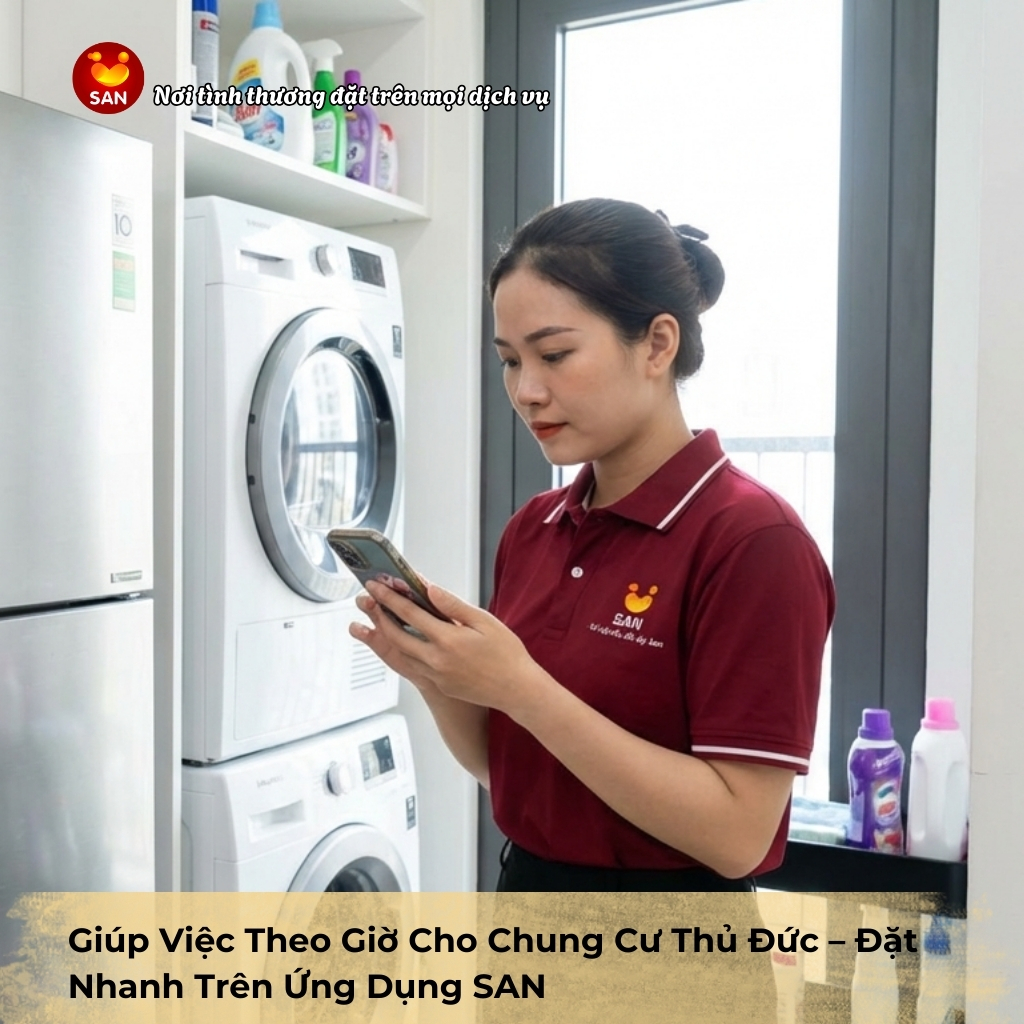 giúp việc theo giờ cho chung cư Thủ Đức