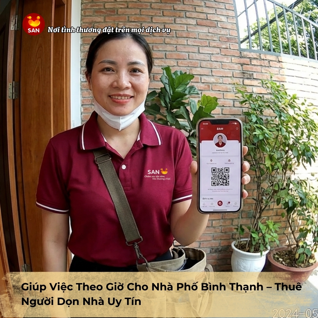 giúp việc theo giờ Bình Thạnh