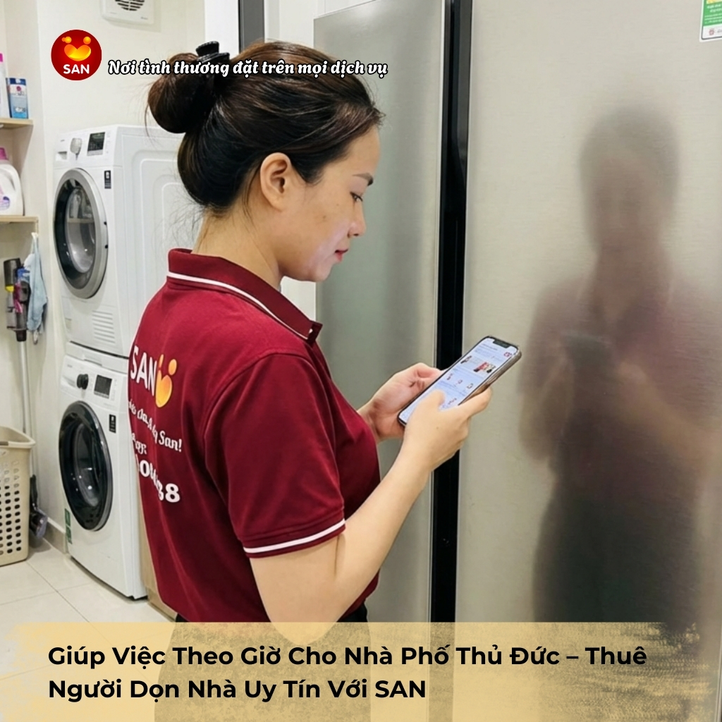 giúp việc theo giờ nhà phố Thủ Đức