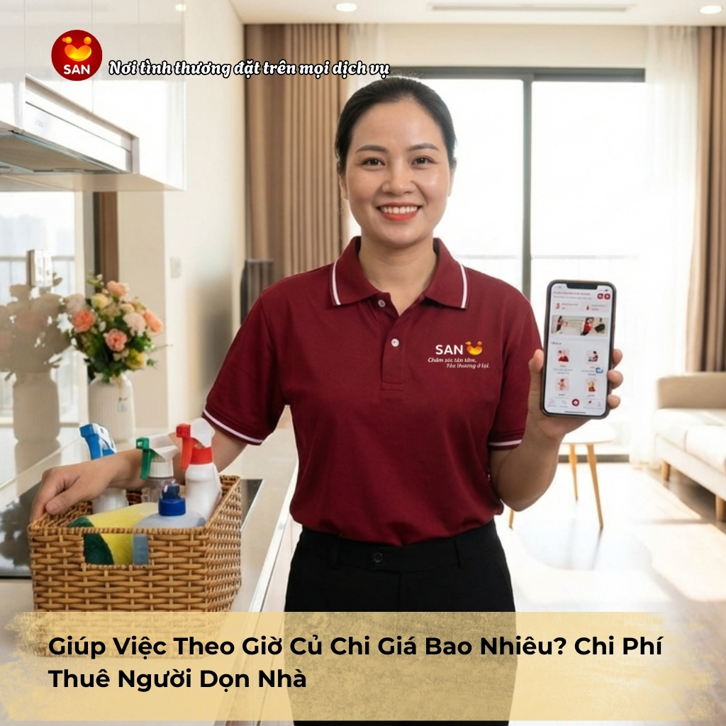 giúp việc theo giờ Quận 5