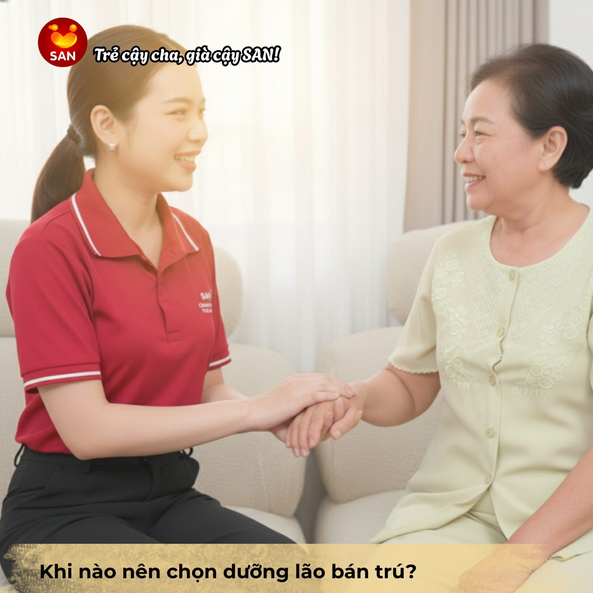 người cao tuổi có thích dưỡng lão bán trú không