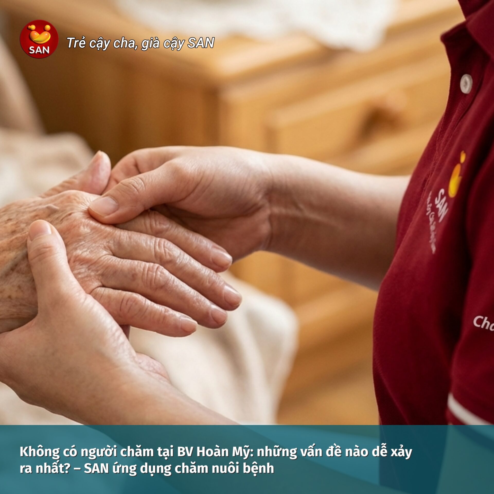 Patient care at Hoan My Hospital