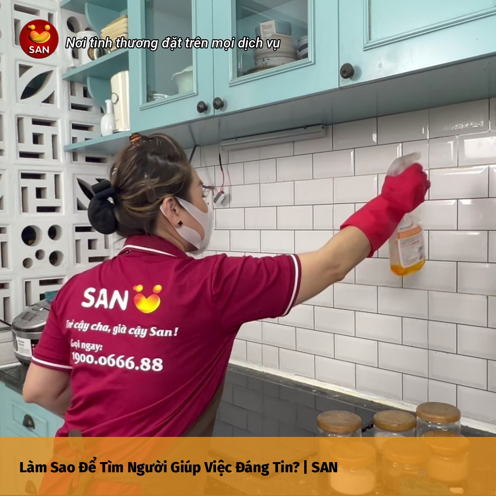 tìm người giúp việc đáng tin
