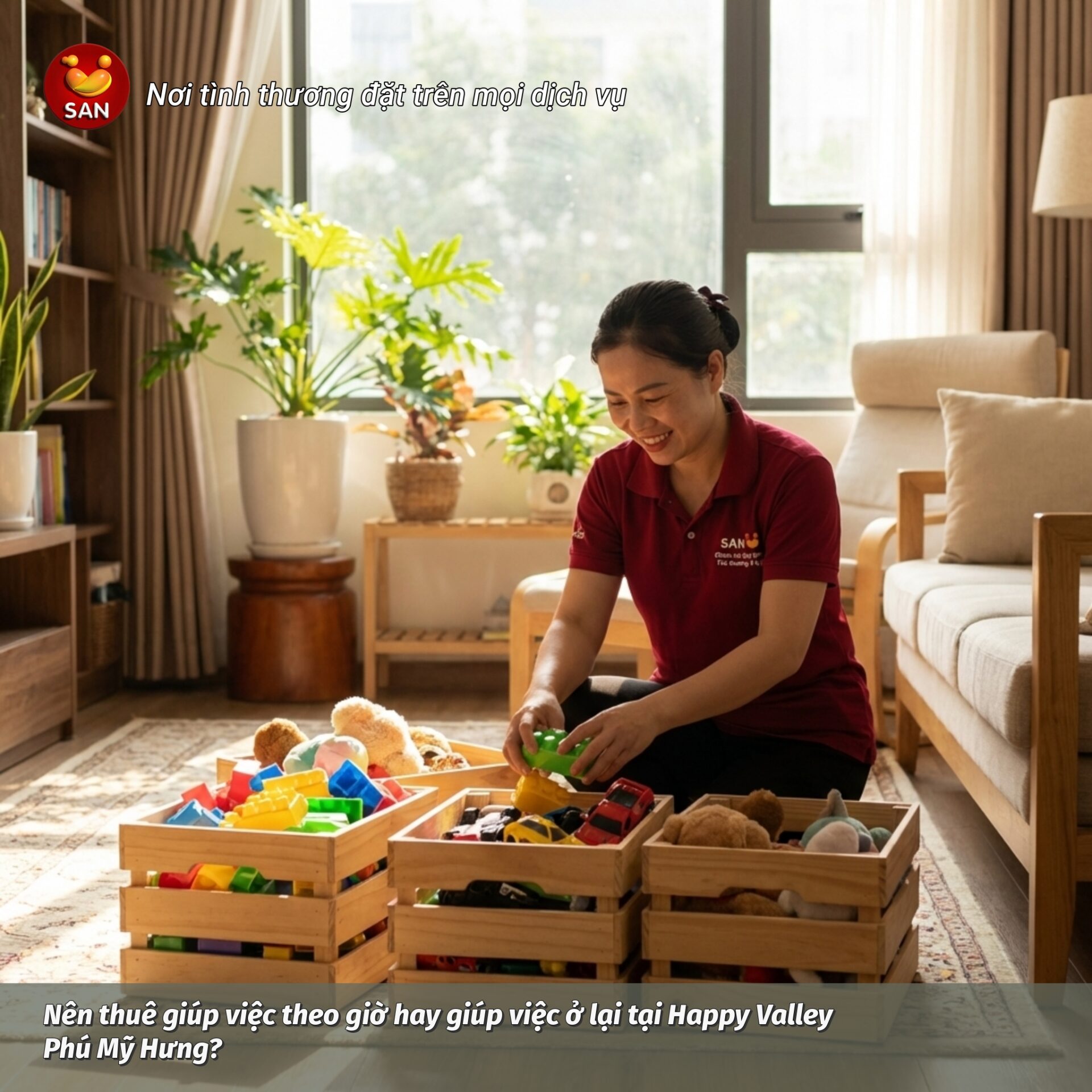 Hourly maid service in Happy Valley, Phu My Hung