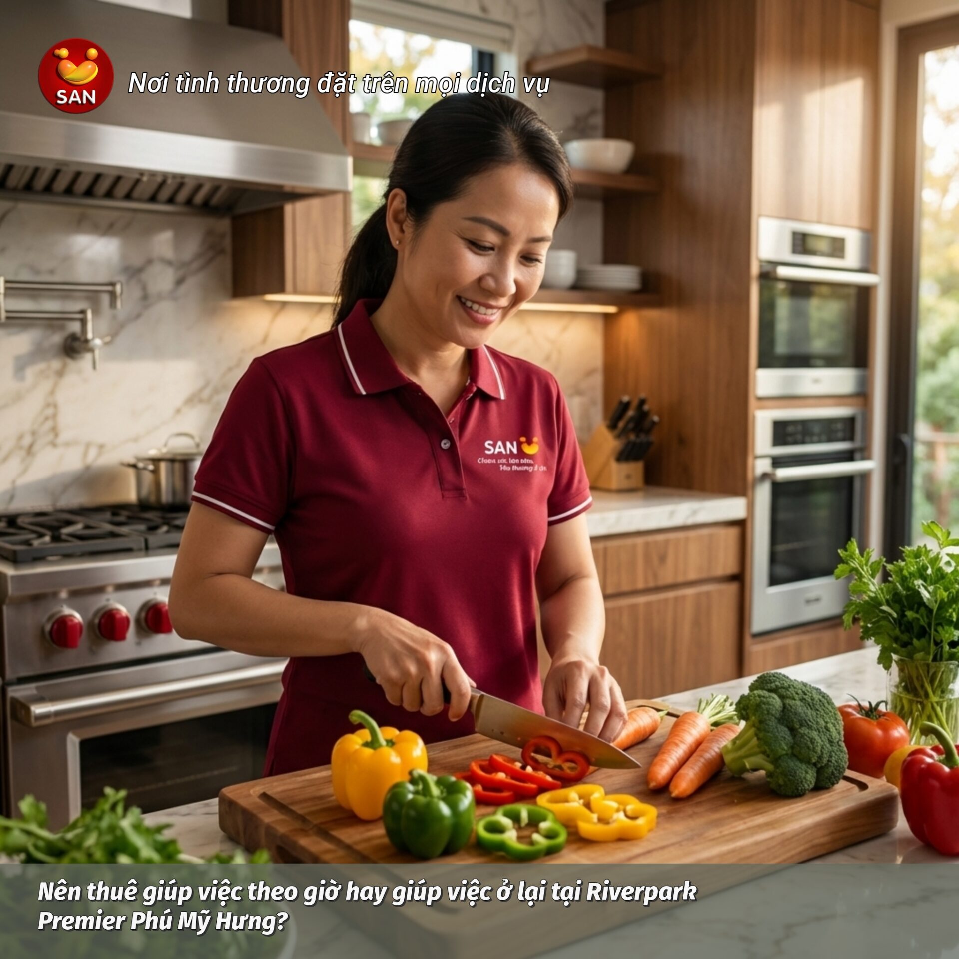 giúp việc nhà theo giờ tại Riverpark Premier