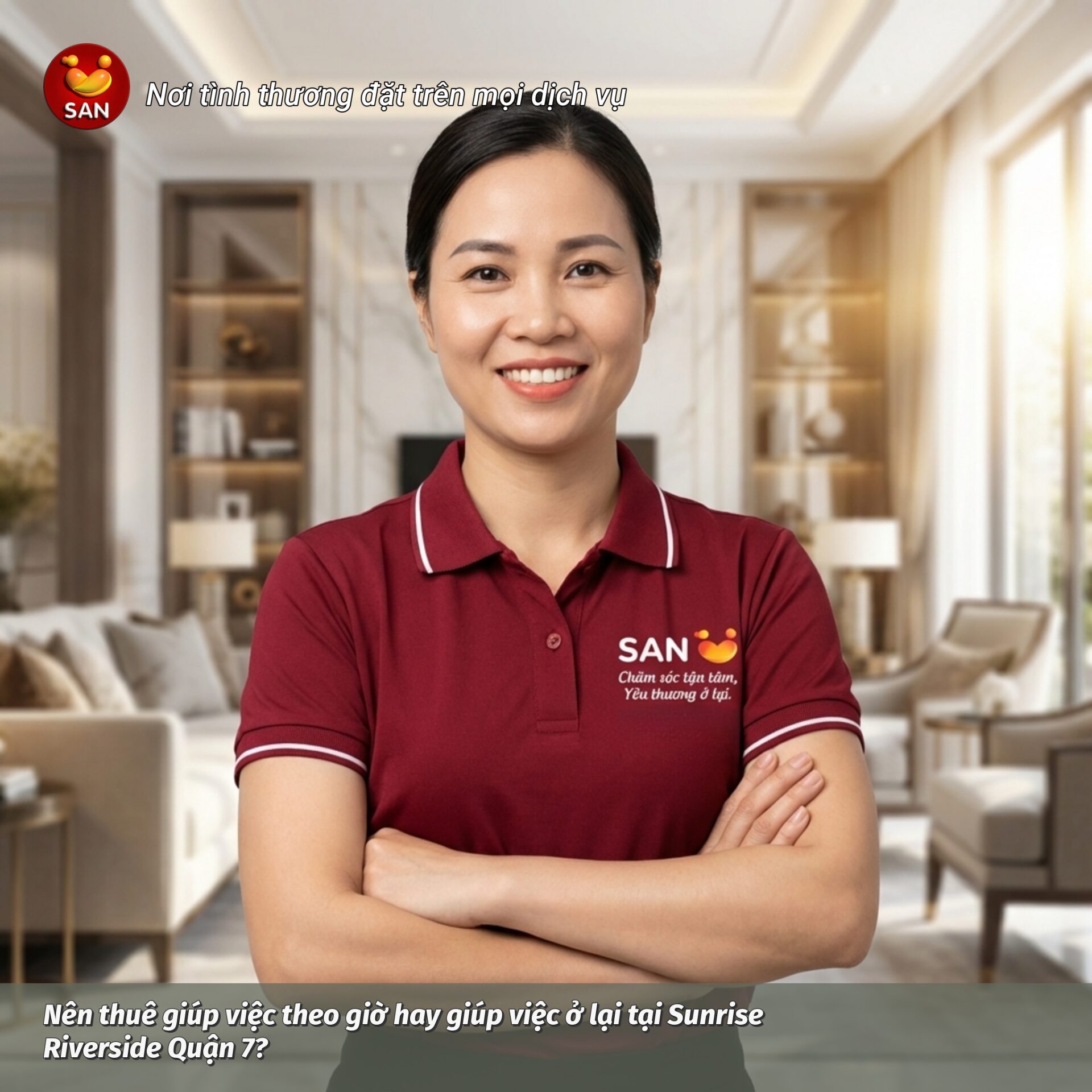 Should you hire a part-time or live-in maid at Sunrise Riverside, District 7?