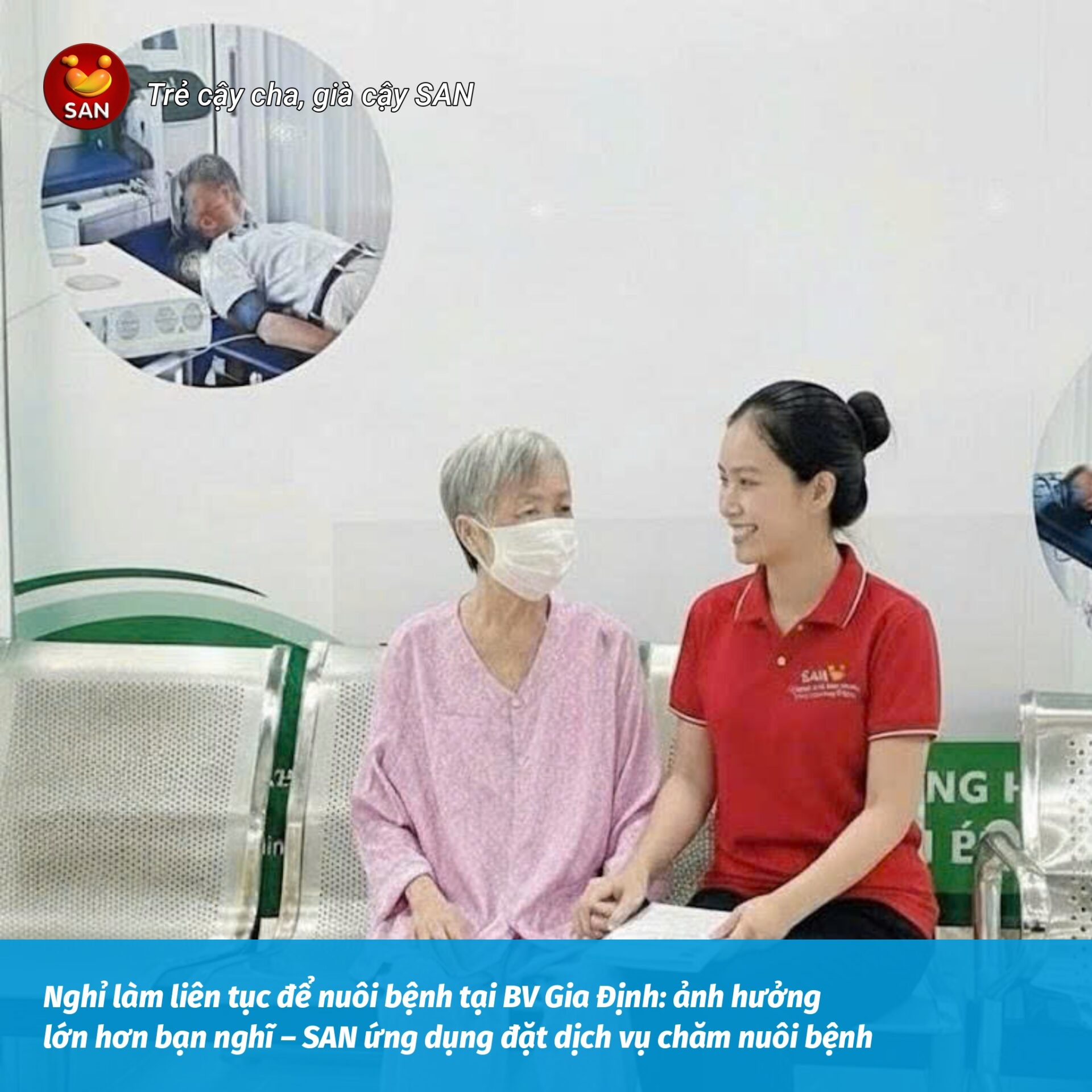 dịch vụ chăm nuôi bệnh tại BV Gia Định