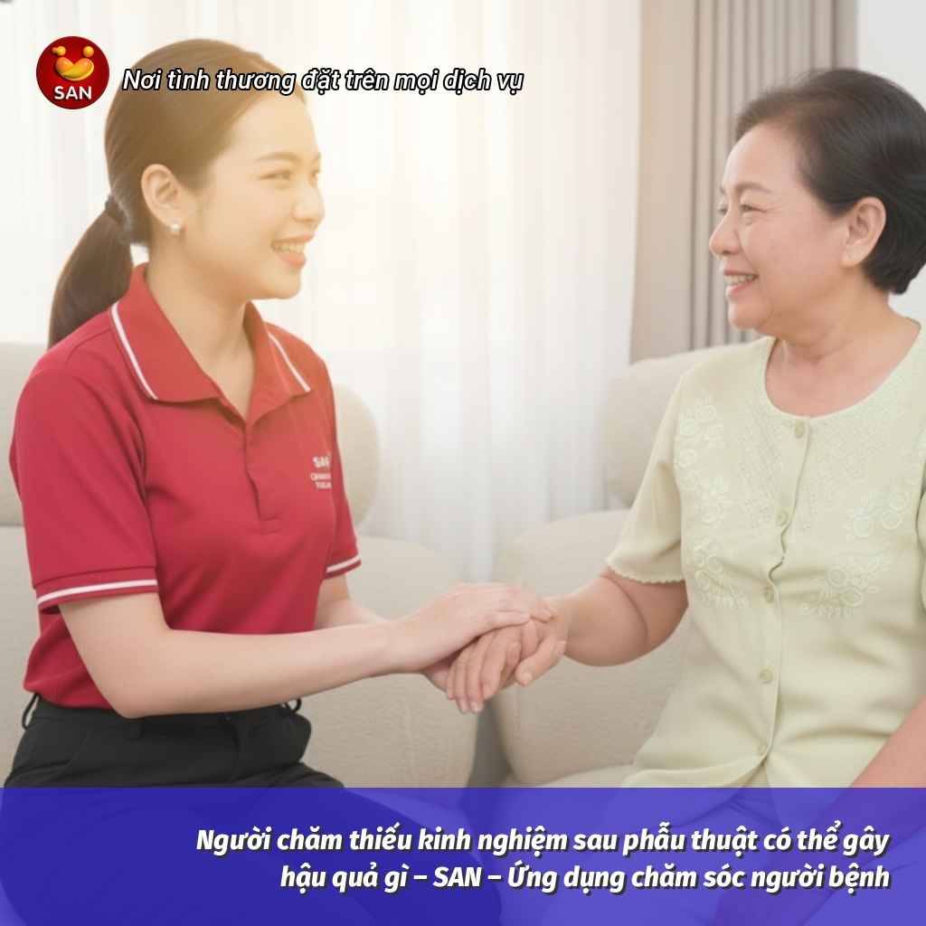 Post-operative patient care at Binh Dan Hospital