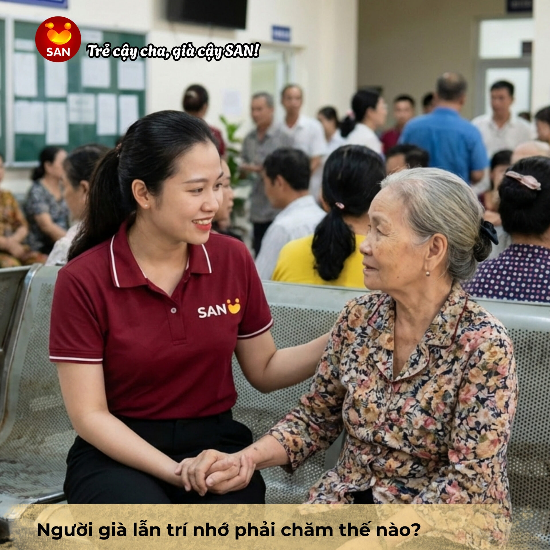 chăm sóc người già lẫn trí nhớ