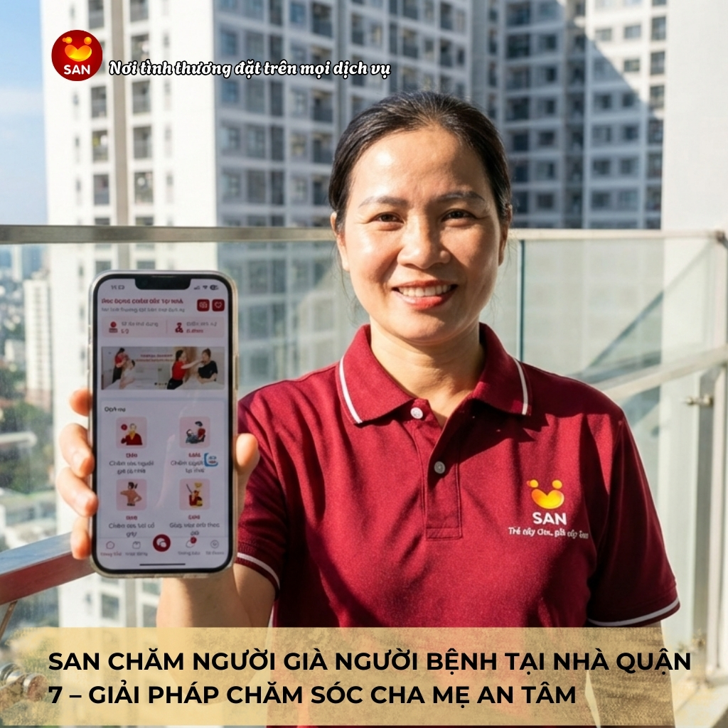 chăm sóc người già tại nhà Quận 7