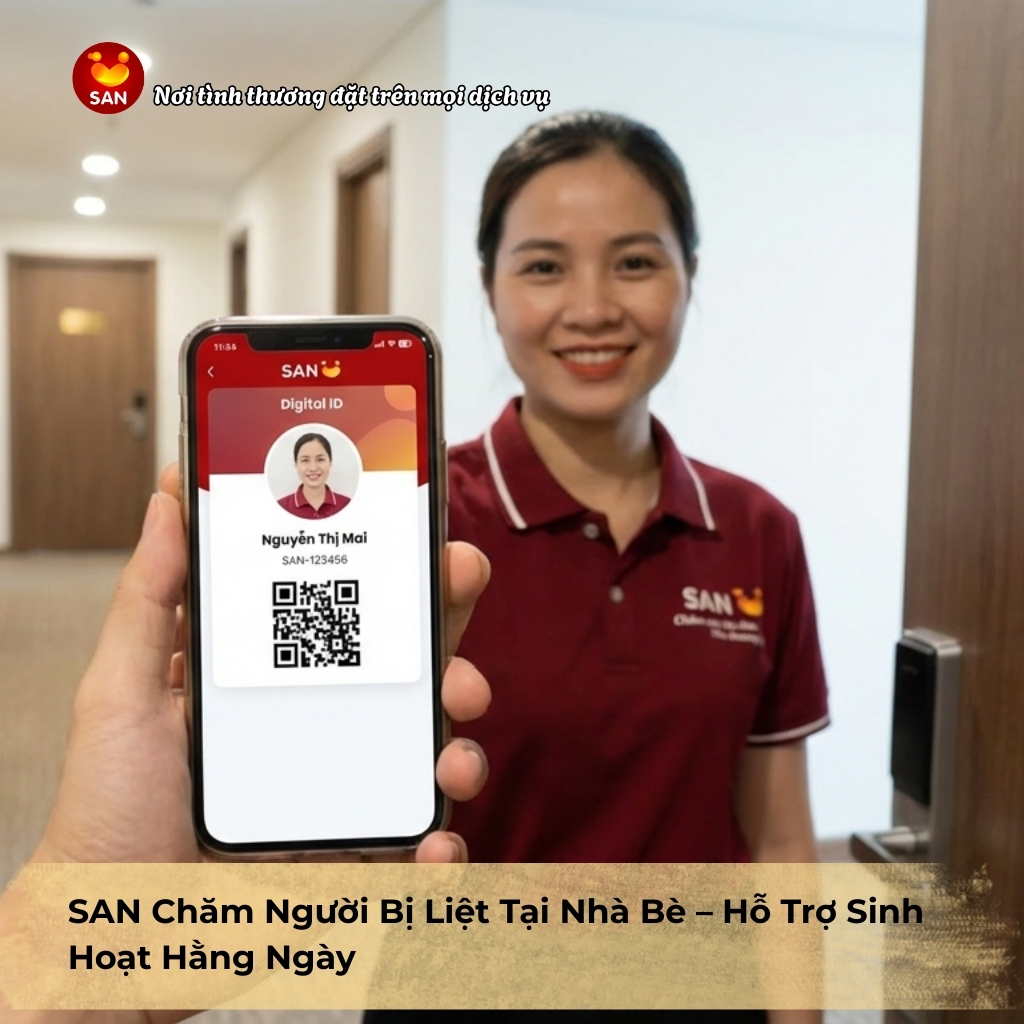chăm người bị liệt tại nhà Quận 12