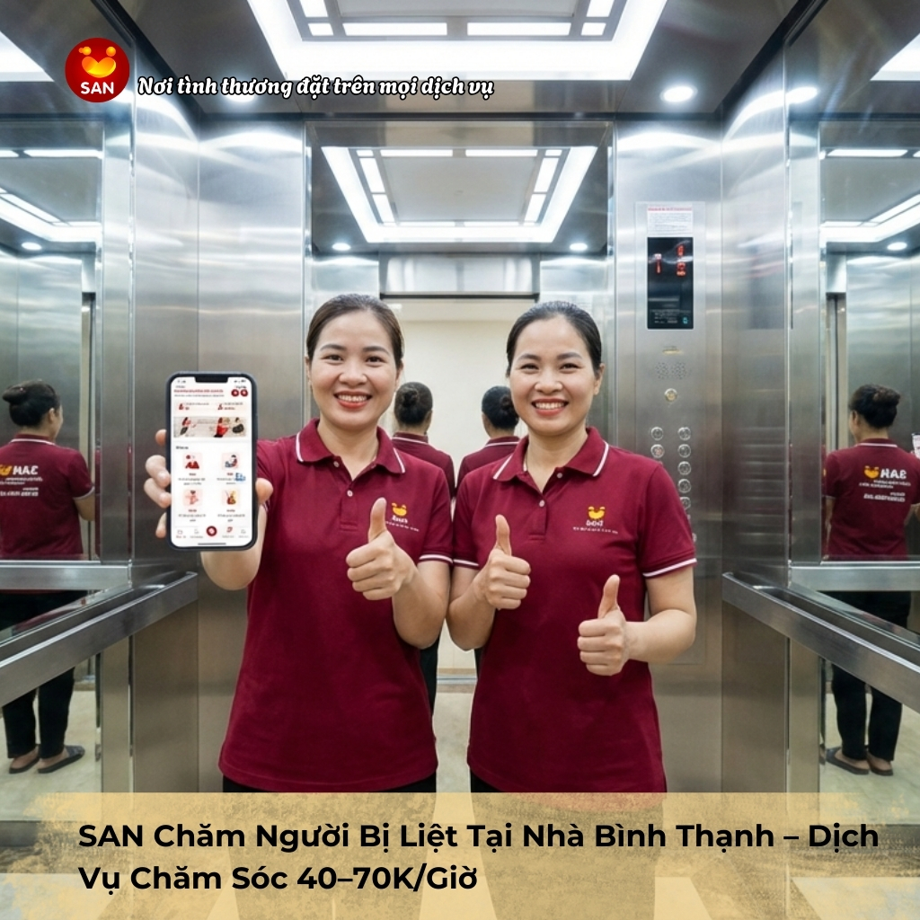 chăm người bị liệt tại nhà bình thạnh