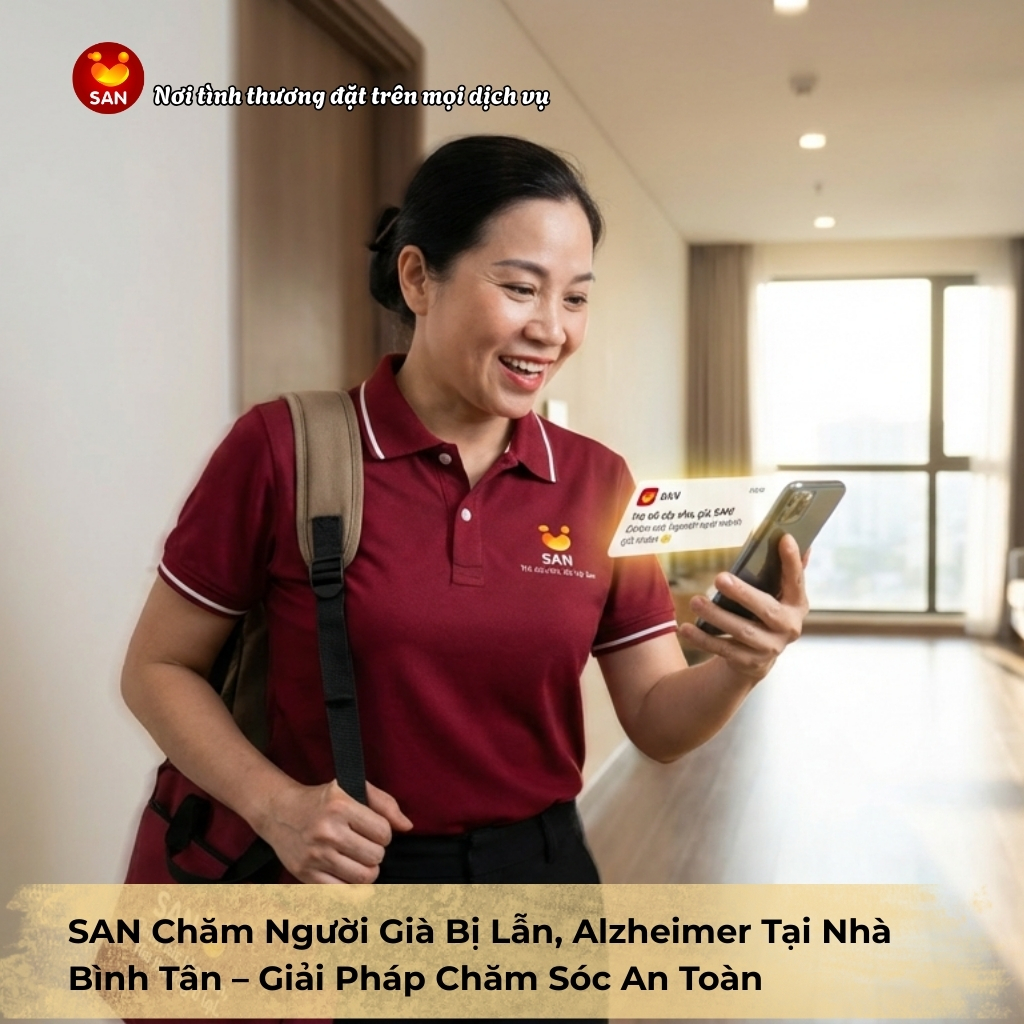 chăm sóc người già bị lẫn tại Bình Tân
