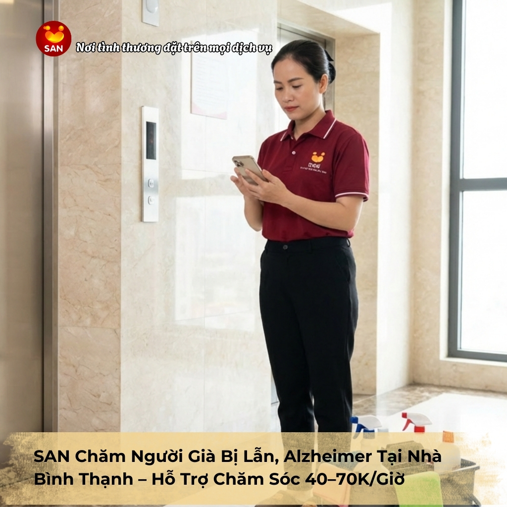 chăm người già bị lẫn tại Bình Thạnh