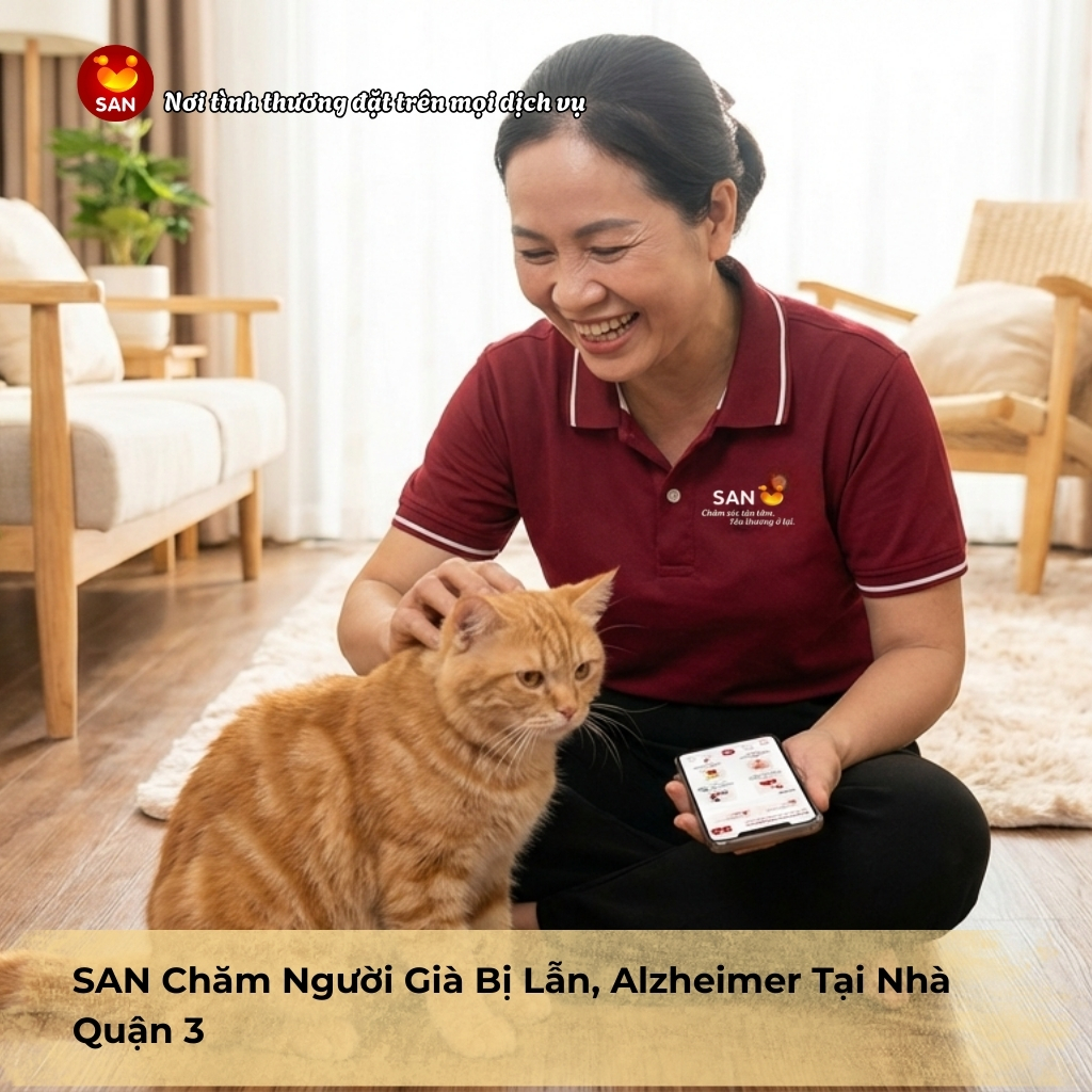 chăm người già bị lẫn Quận 3