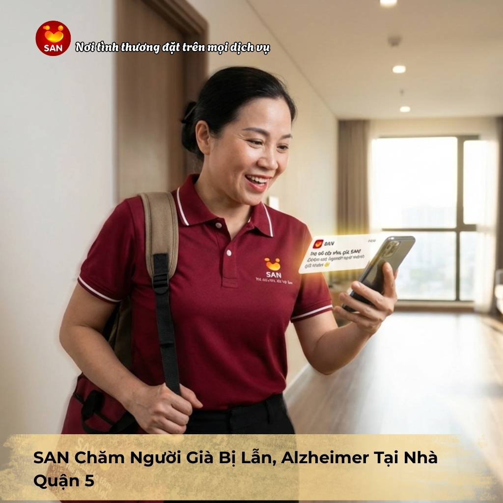 chăm sóc người già bị lẫn tại Quận 5