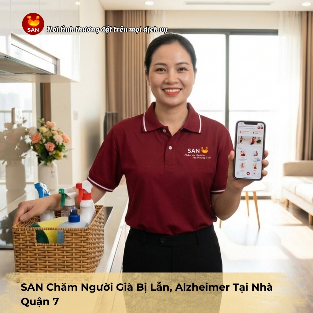 chăm sóc người già bị lẫn tại nhà Quận 7