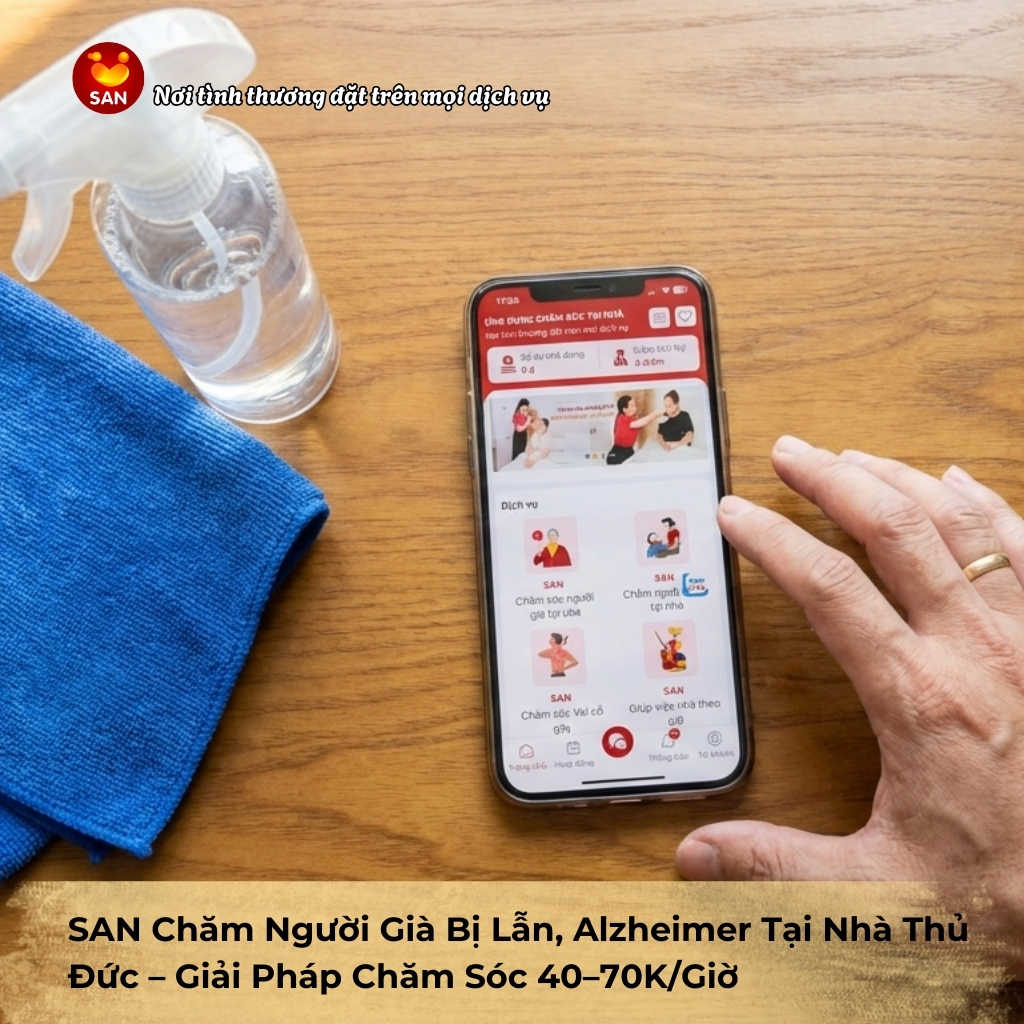 chăm sóc người già bị lẫn tại nhà Thủ Đức