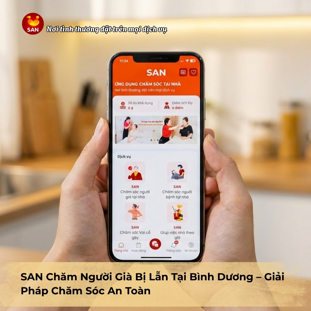 chăm sóc người già bị lẫn tại Bình Dương