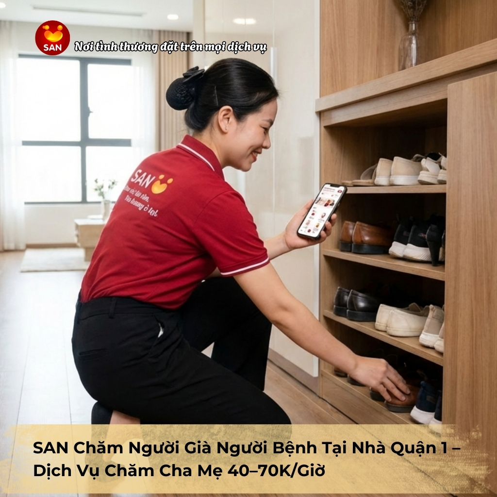 chăm người già người bệnh tại nhà Quận 1