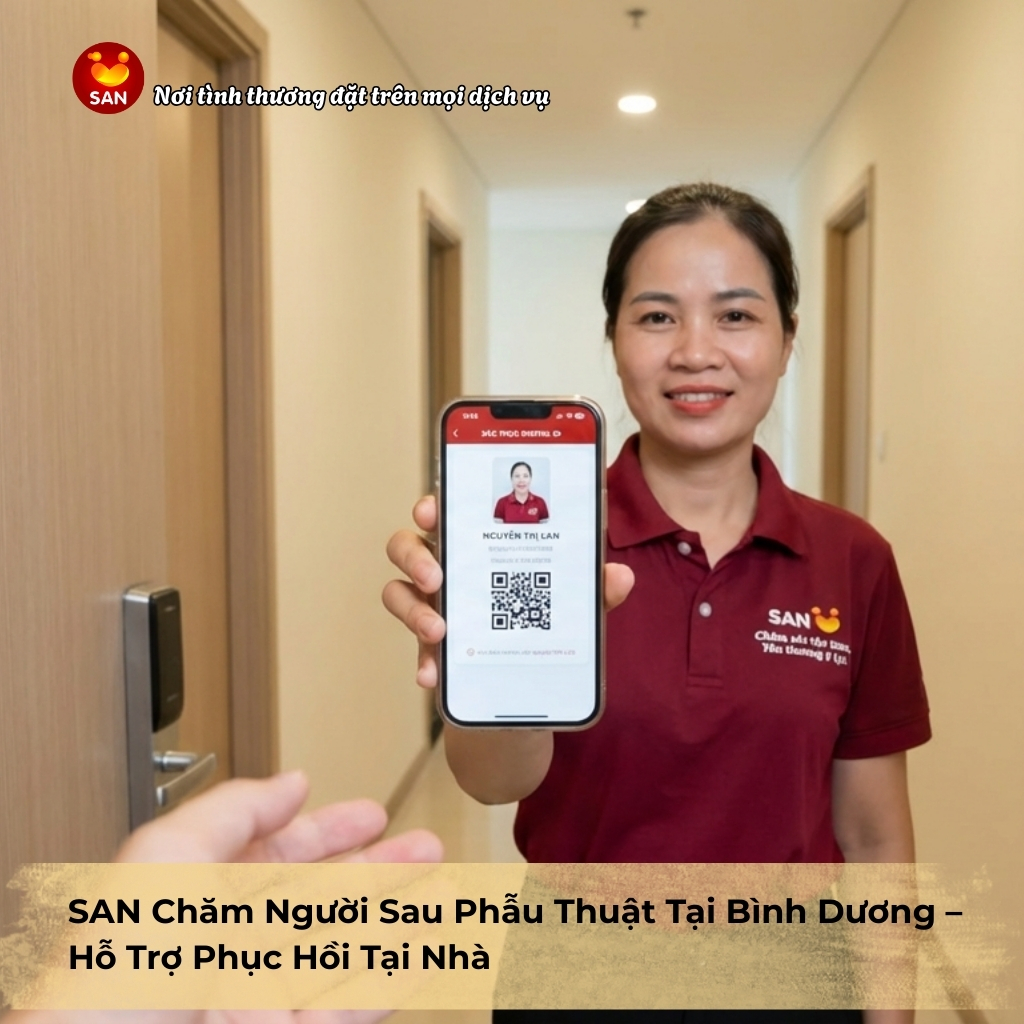 chăm người sau phẫu thuật tại Bình Dương