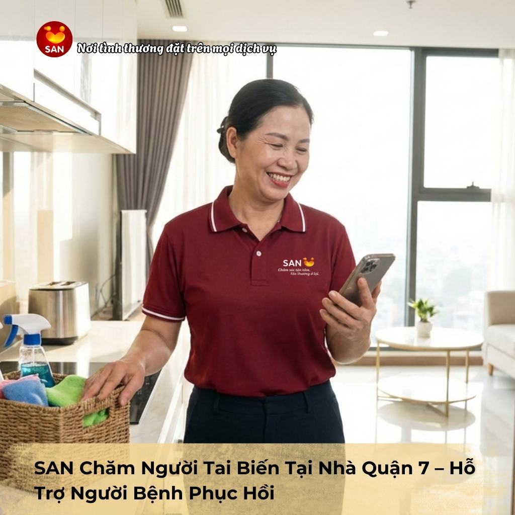 chăm người tai biến tại nhà Quận 3