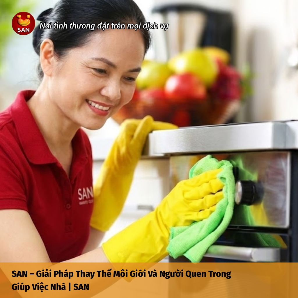 Giúp việc nhà theo giờ
