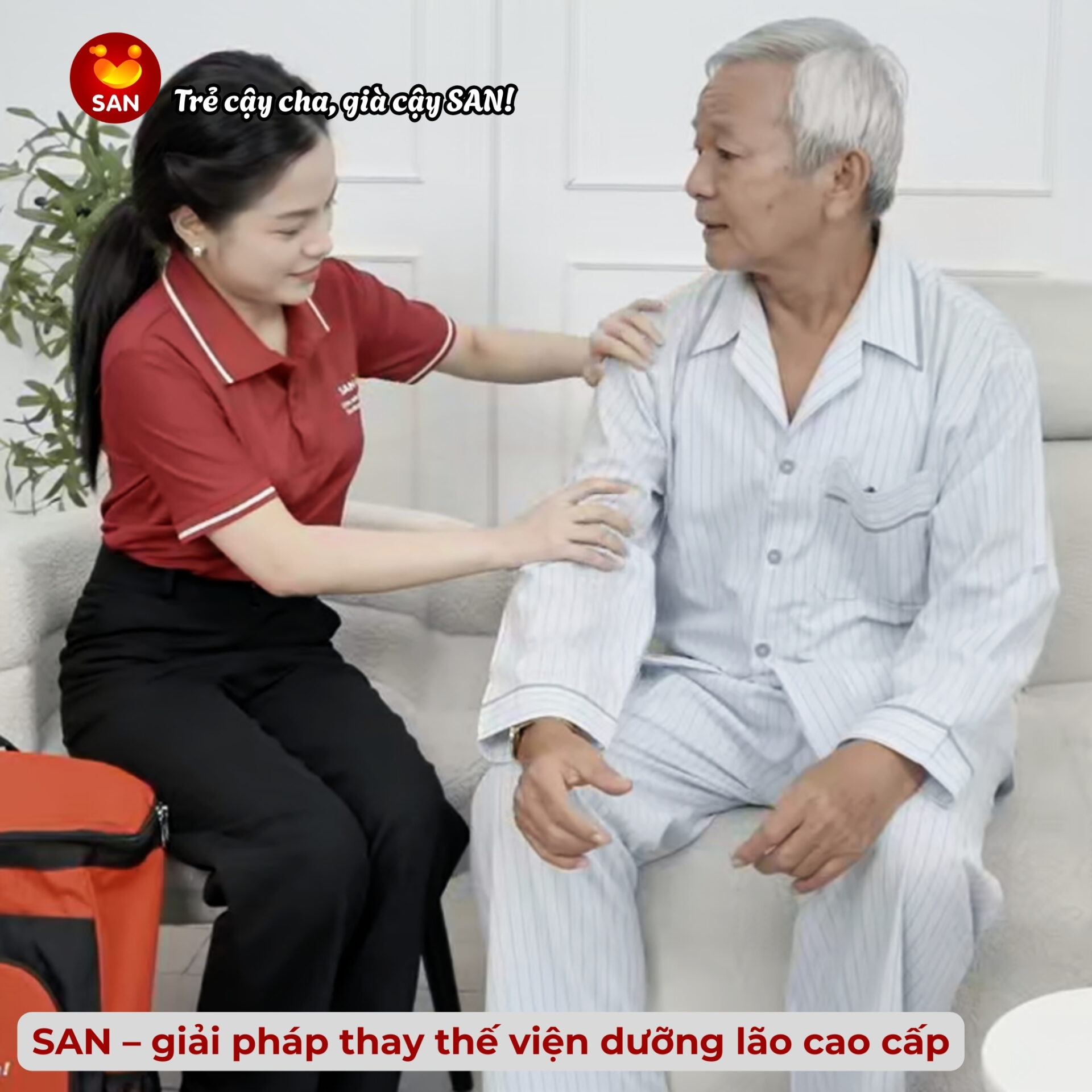 Do elderly people like living in high-end nursing homes?