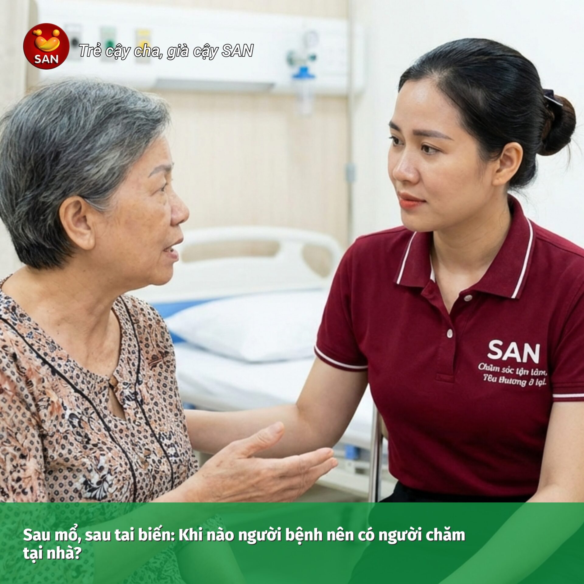 chăm sóc người bệnh tại nhà