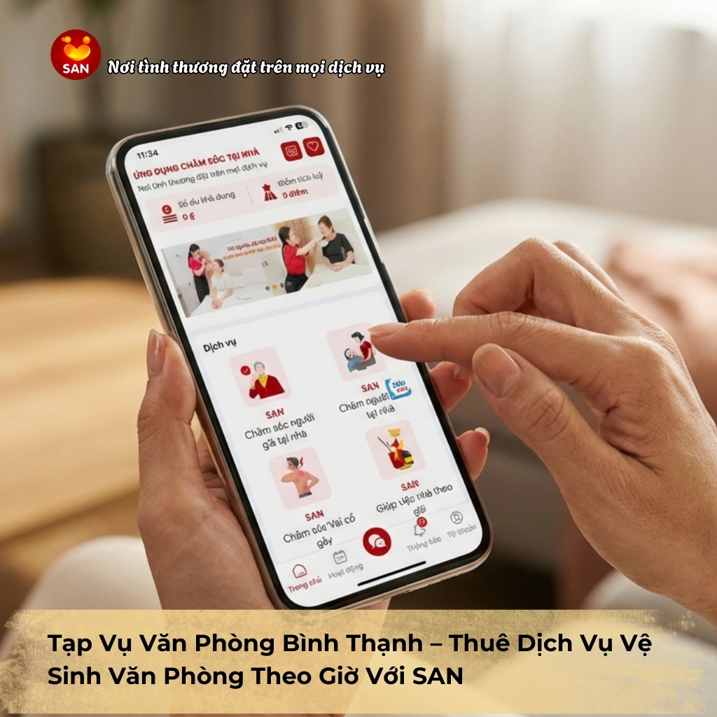 Tạp vụ văn phòng Bình Thạnh