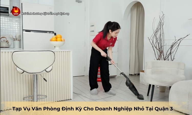 Regular office cleaning services in District 3