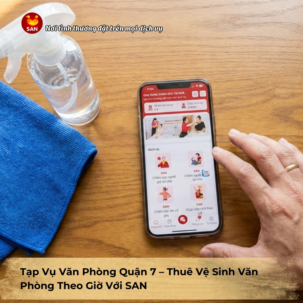 tạp vụ văn phòng Quận 7