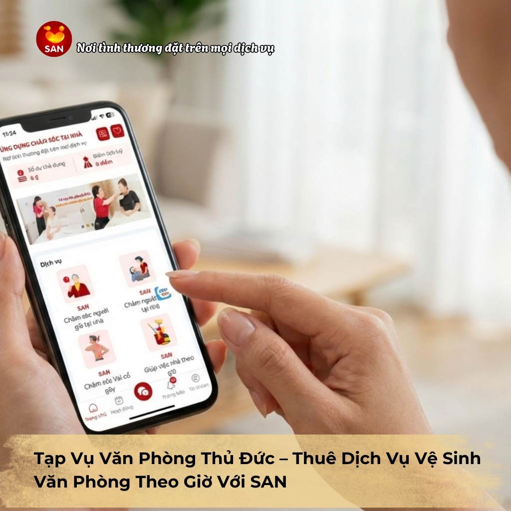 tạp vụ văn phòng Thủ Đức