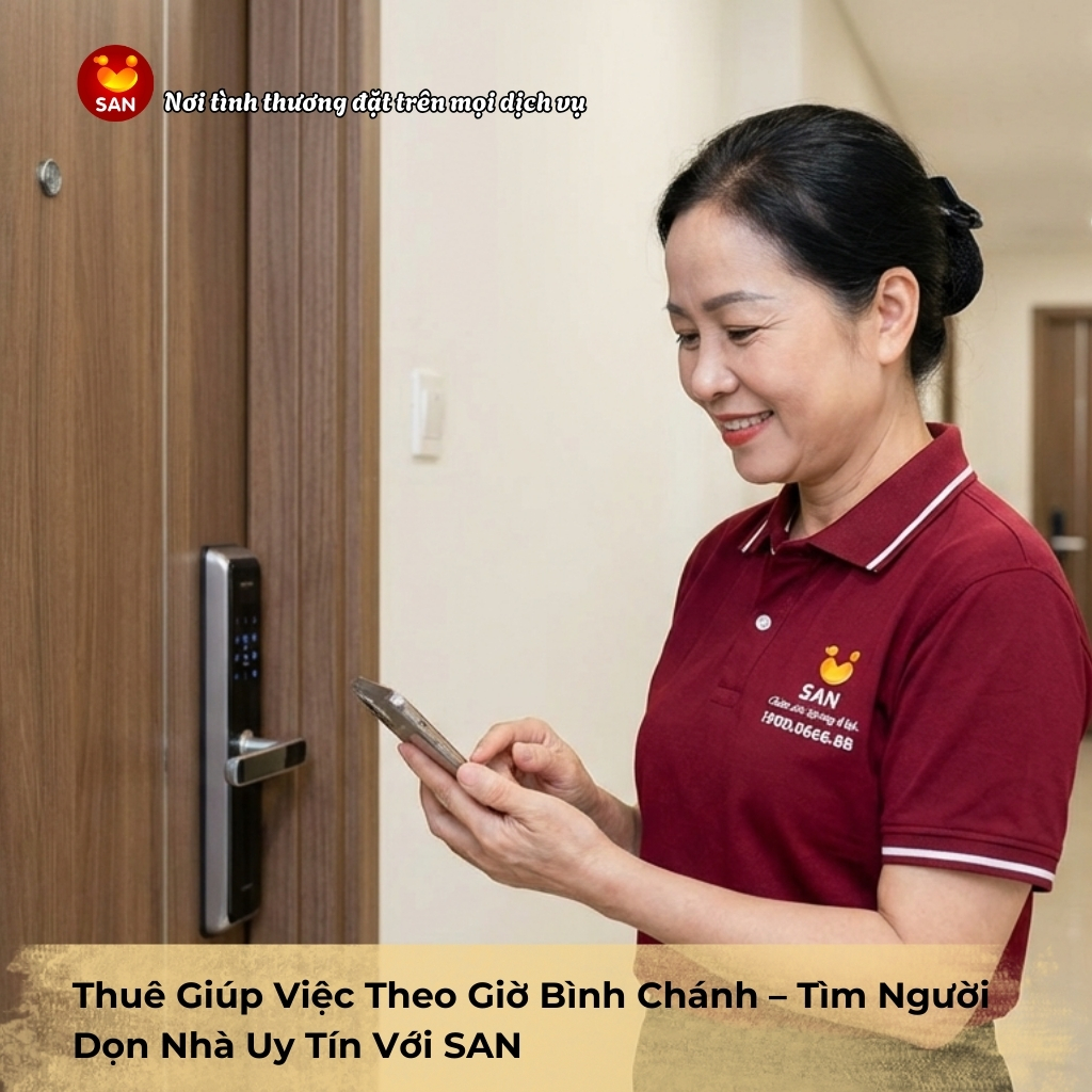 giúp việc theo giờ Nhà Bè