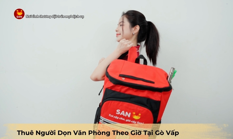 Hourly office cleaning services in Go Vap