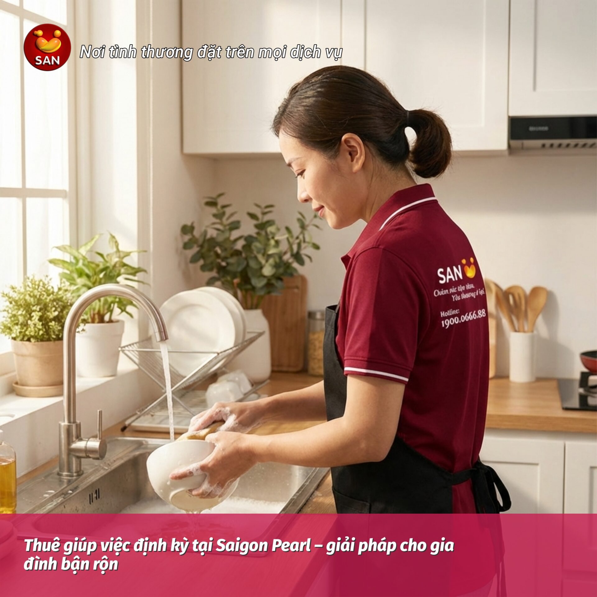 thuê giúp việc định kỳ tại Saigon Pearl