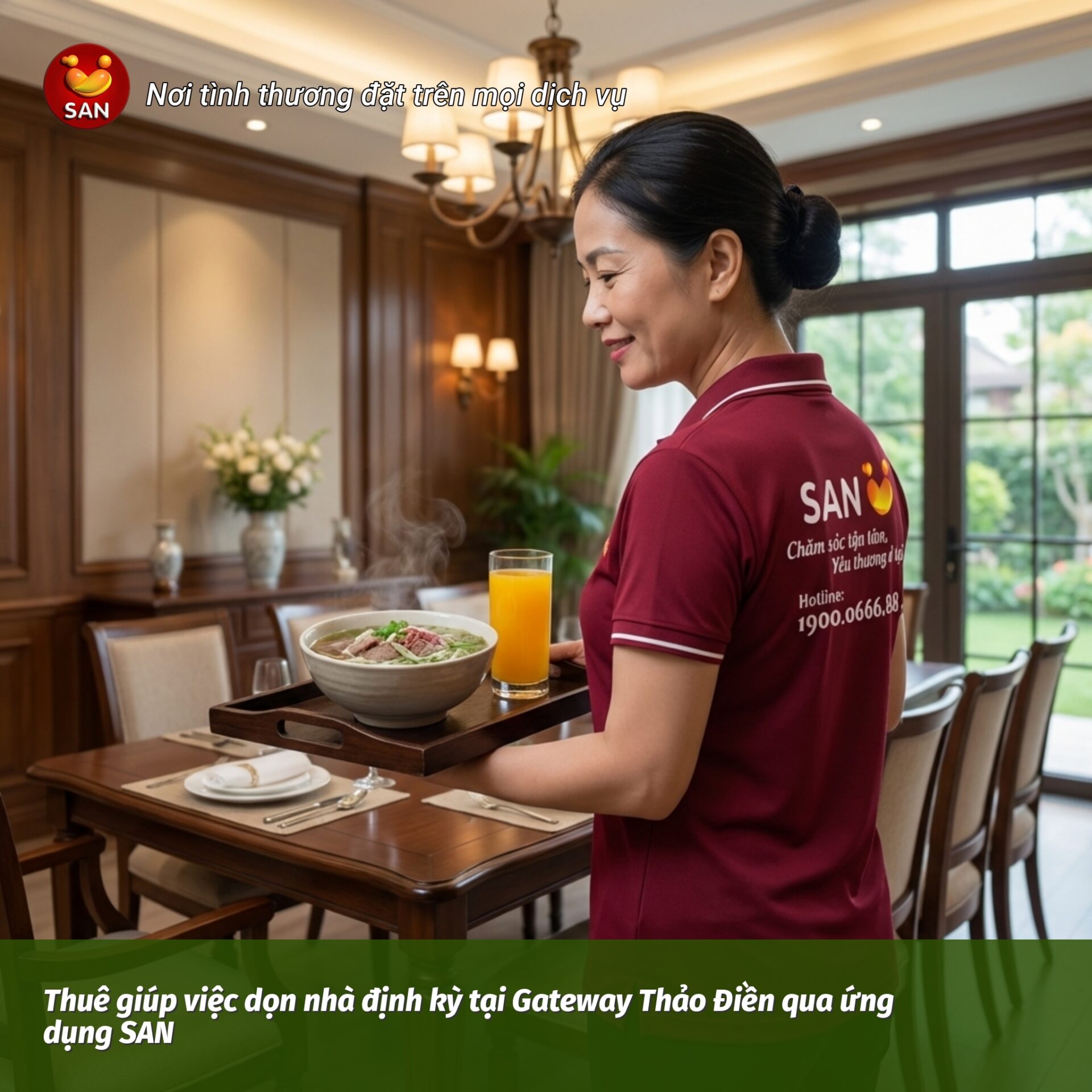giúp việc dọn nhà định kỳ tại Gateway Thảo Điền