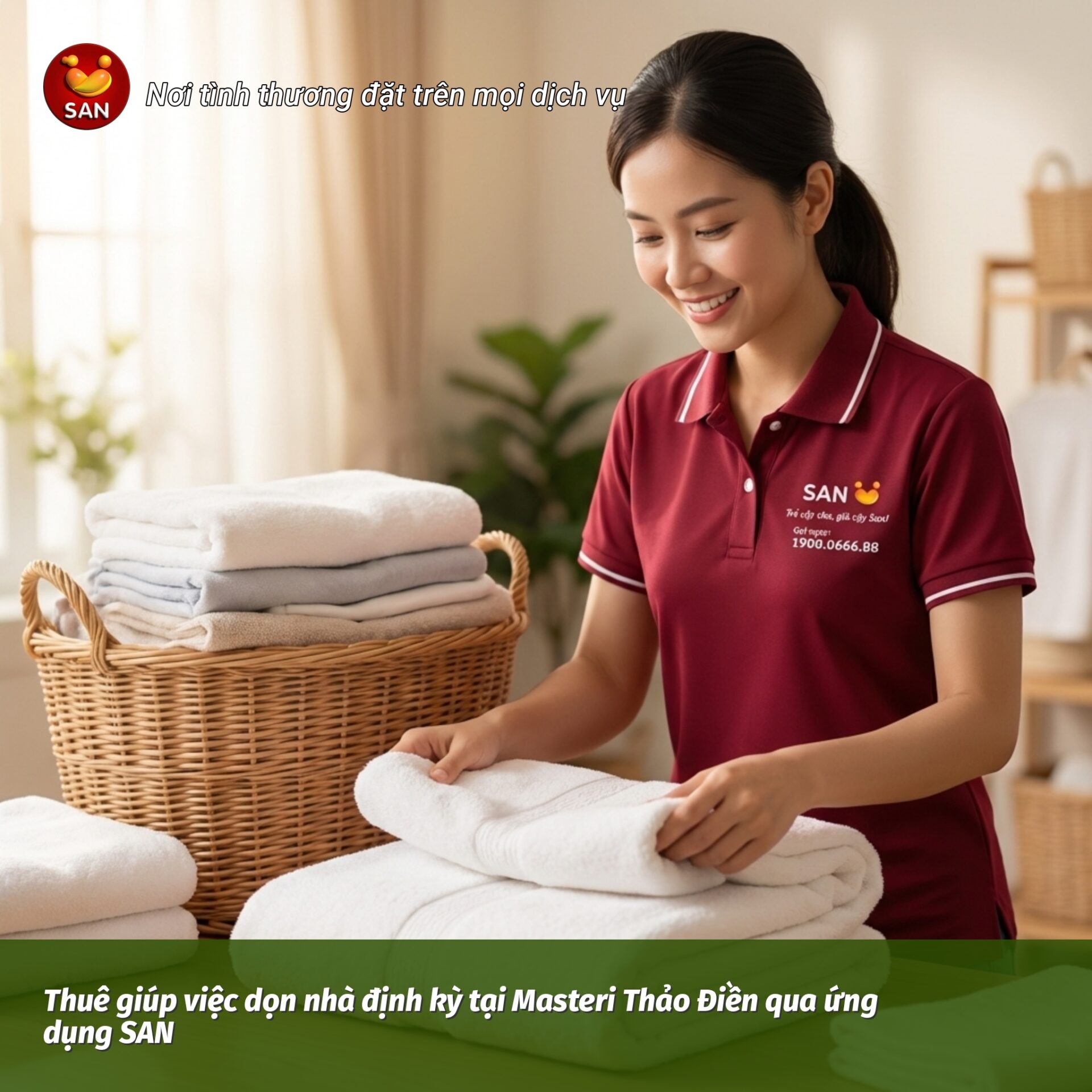 dọn nhà định kỳ tại Masteri Thảo Điền