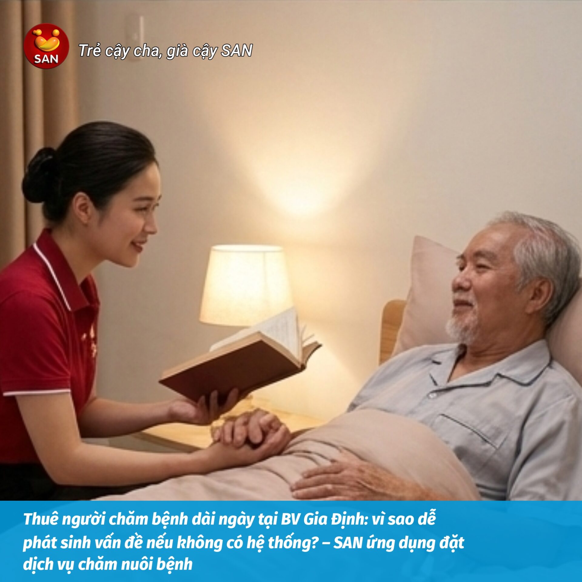 Hiring a caregiver at Gia Dinh Hospital