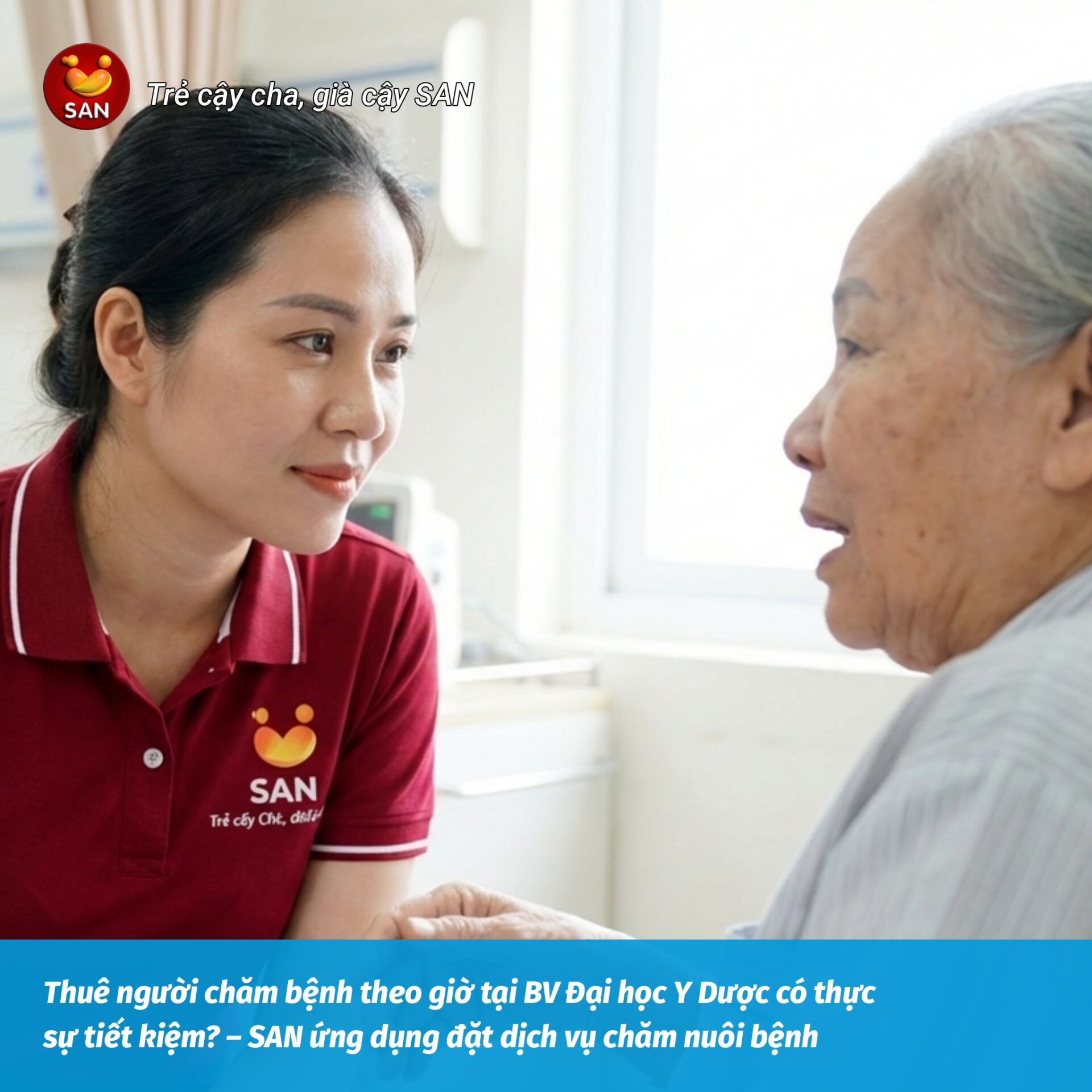 Thuê người chăm bệnh theo giờ tại BV Đại học Y Dược