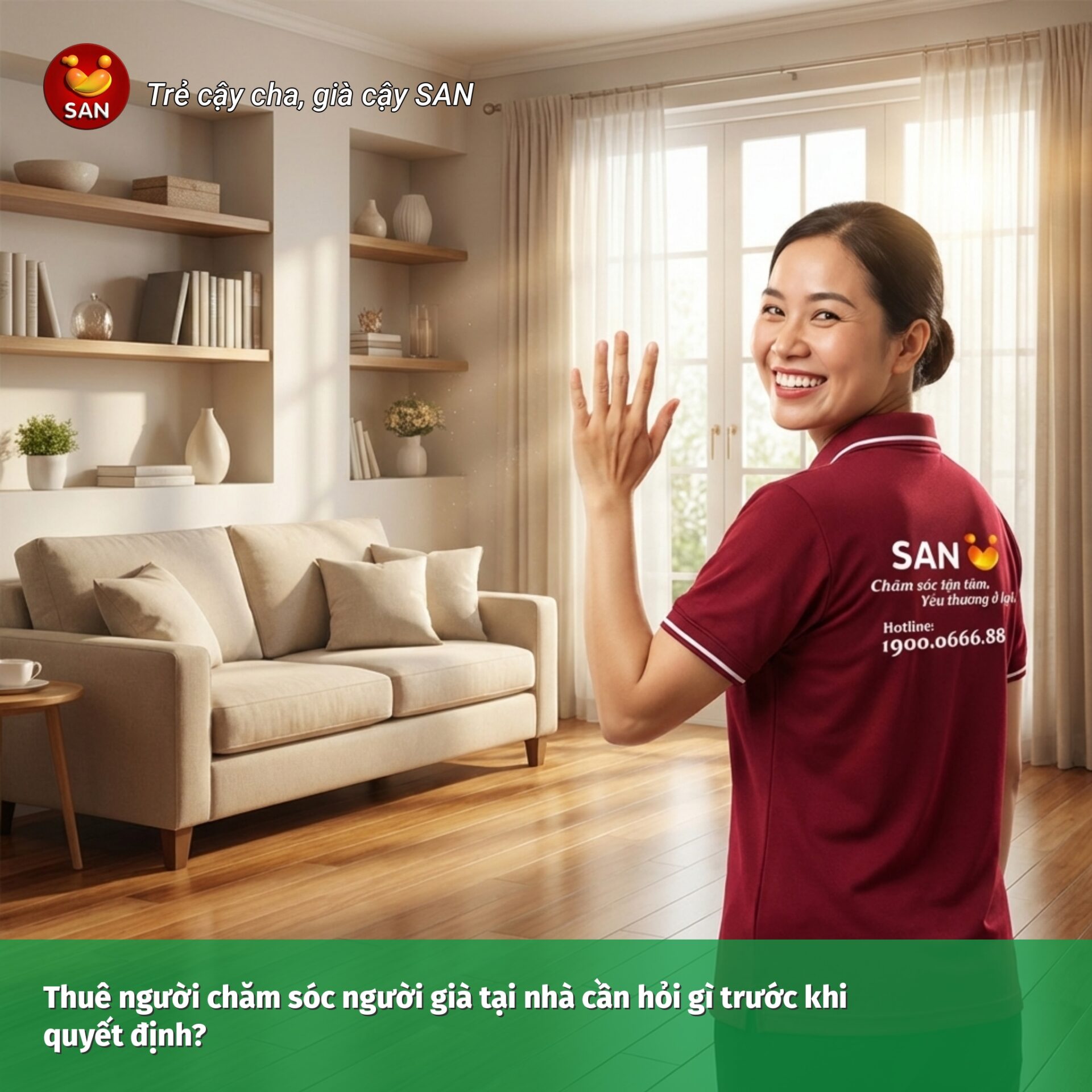 thuê người chăm sóc người già tại nhà
