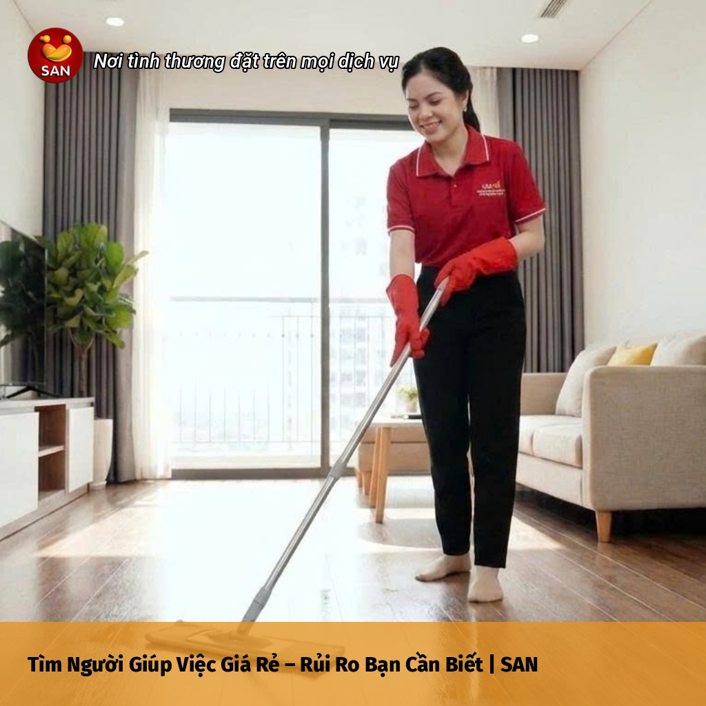 tìm người giúp việc giá rẻ